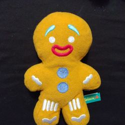 2007 Shrek Gingerbread Man 6 In. Plush Toy