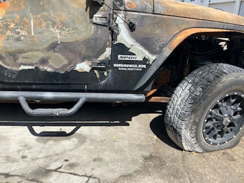 Chassis For Jeep Wrangler 2016  Parts Only 