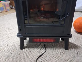 Electric infrared heater.