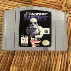 Nintendo Star Wars: Shadows of the Empire Game Cartridge - Silver