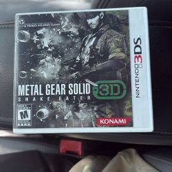 Metal Gear solid 3D