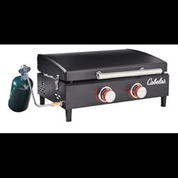 Cabela's 2-Burner Tabletop Griddle W' Lid (Propane)