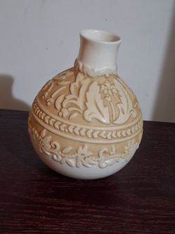 Lenox Burnished Amber Color Vase 