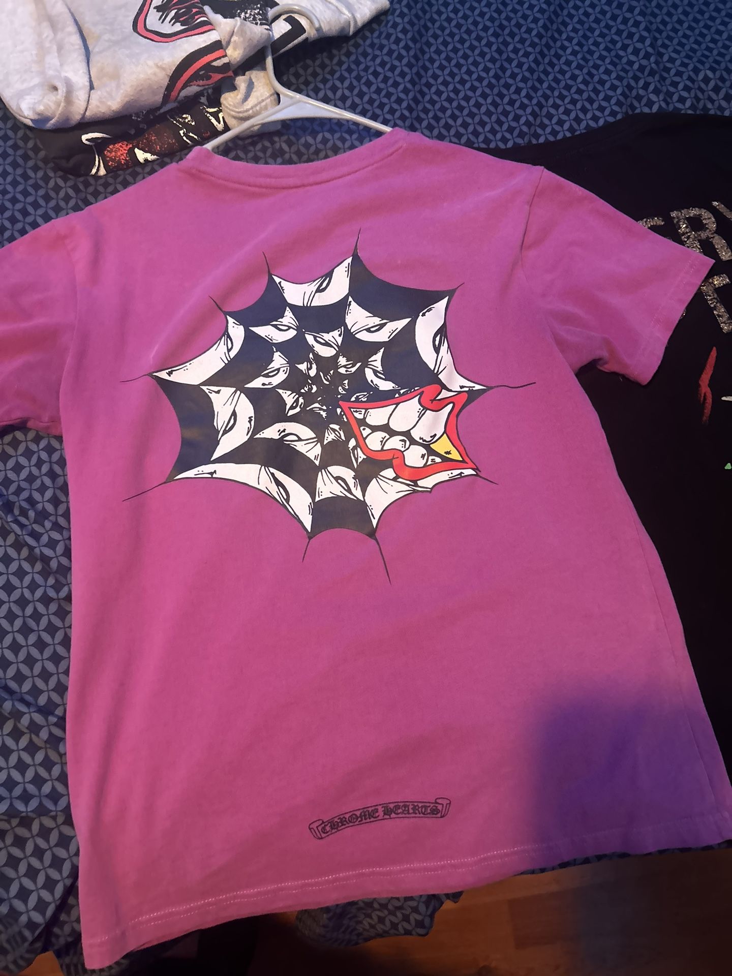 Chrome Heart Shirt Purple