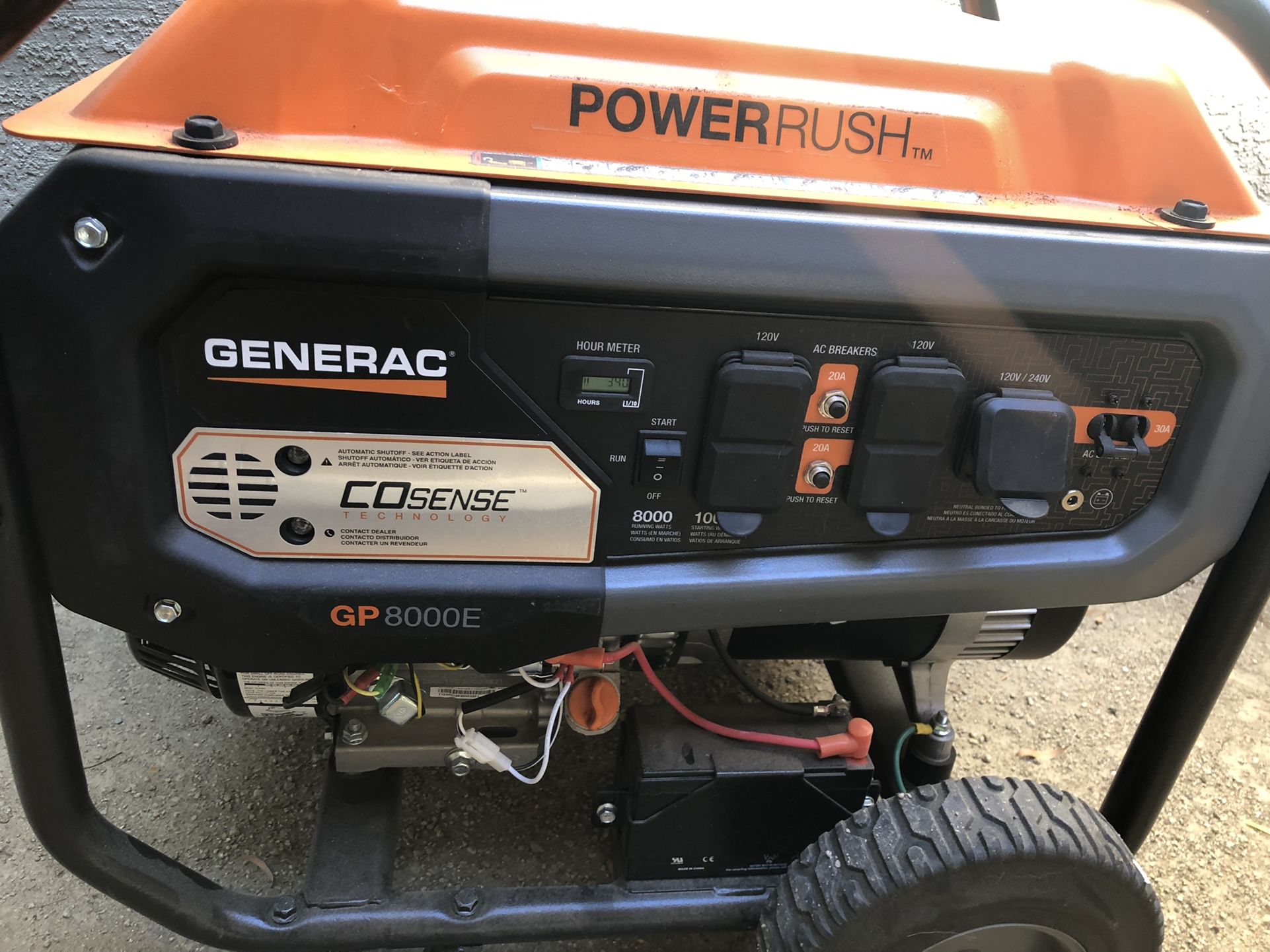 Generac Generator—Like New