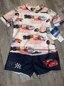 Disney Cars Swimming trunks & rash guard