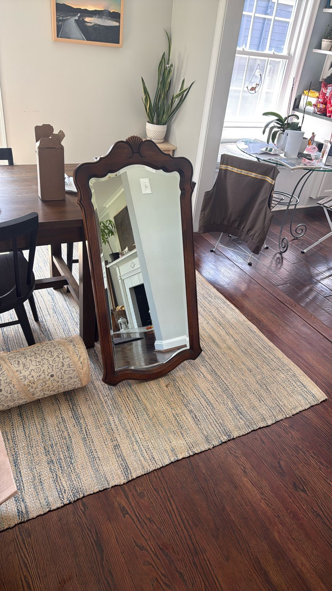 Ethan Allen Wooden Mirror