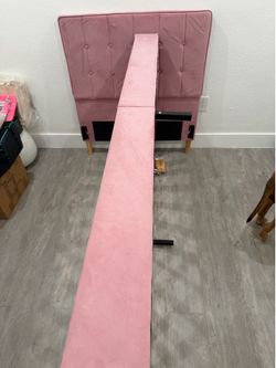 FREE PINK TWIN BED FRAME