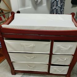 Changing Table With Brand New Pad