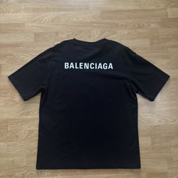 Balenciaga Back Logo T Shirt