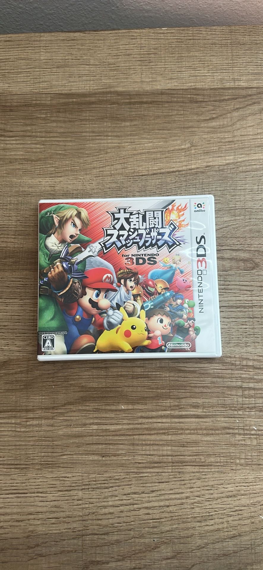 Super Smash Brothers for the Nintendo 3DS (Japanese)