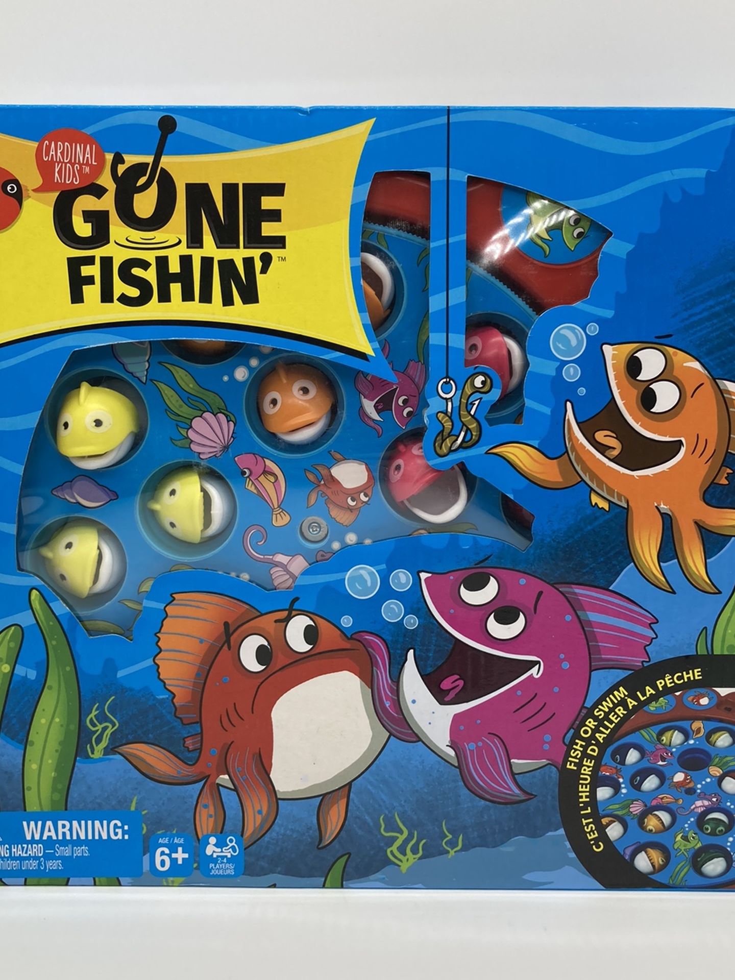 Gone Fishing Classic Motorized Board Game NEW