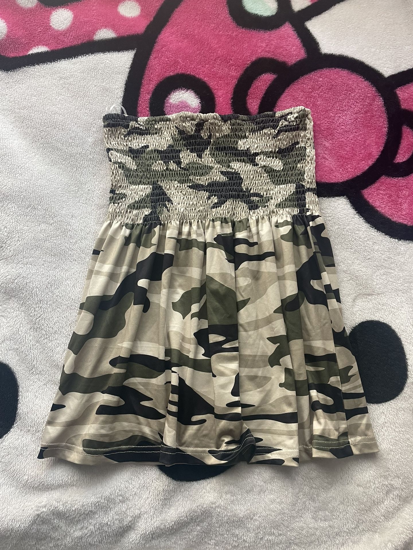 Camo Sleeveless Shirt