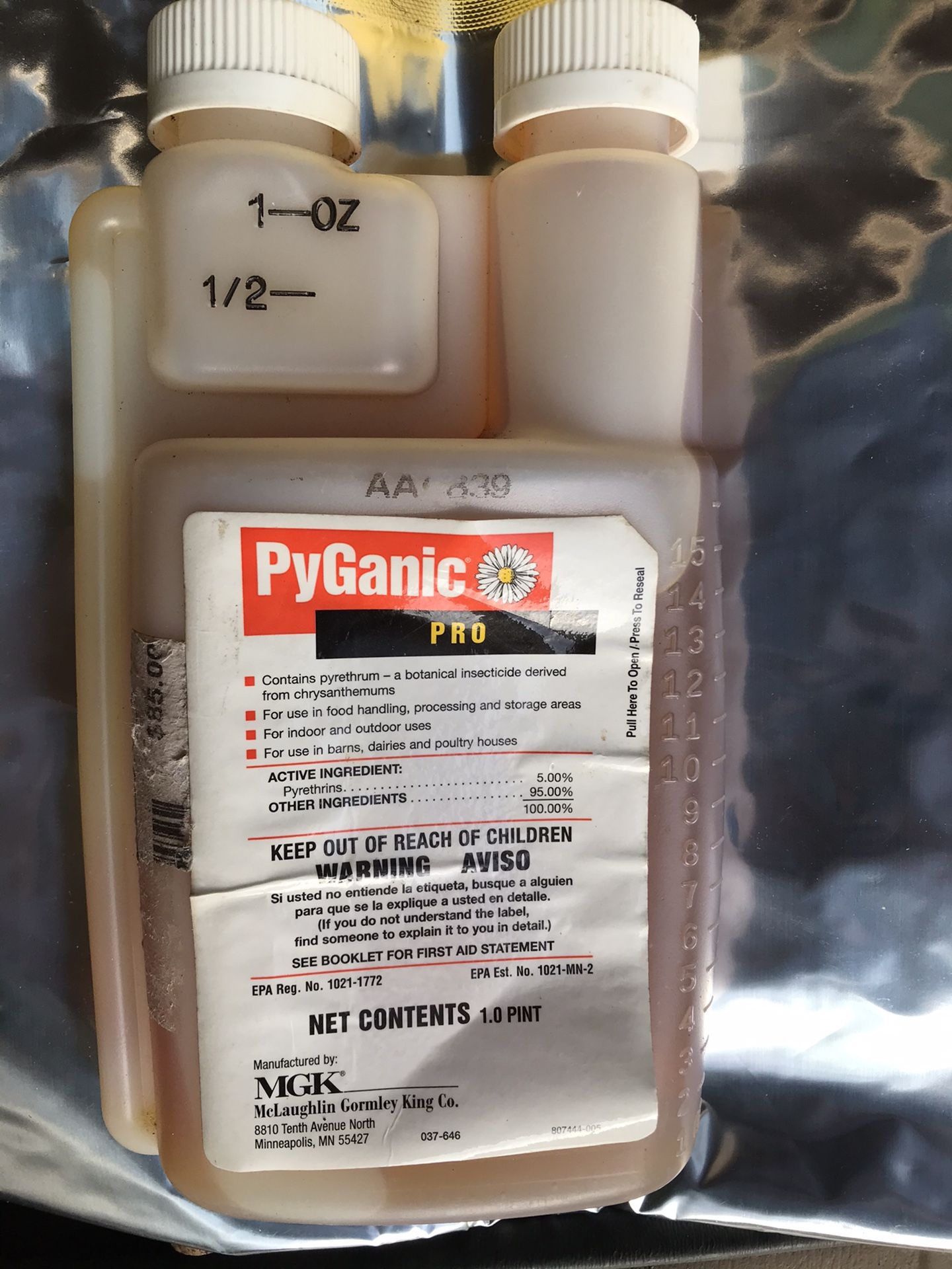 PyGanic Pro (Evergreen Pyrethrum Concentrate)