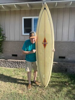 Vintage 1968 Jacobs  7'9" Surfboard