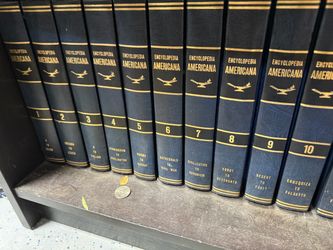 Complete 30-Volume Encyclopedia Americana Set