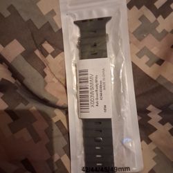 Genuine Casio Green Resin Rubber Watch Band 