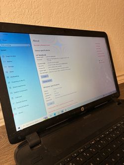 HP Notebook Laptop - AMD A8, 4GB RAM, Windows 10 (Factory Reset)