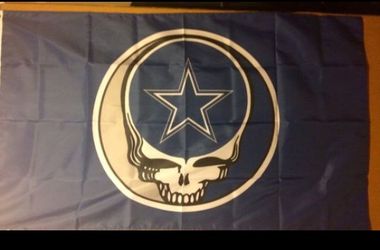 Dallas Cowboys Grateful Dead Banner