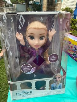 NEW PURPLE DRESS SINGING ELSA