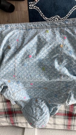Louis Vuitton Monogram Denim Skirt
