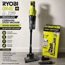 Ryobi 18V Stick Vacuum – Tool Only w/attachments  –Discounted💫