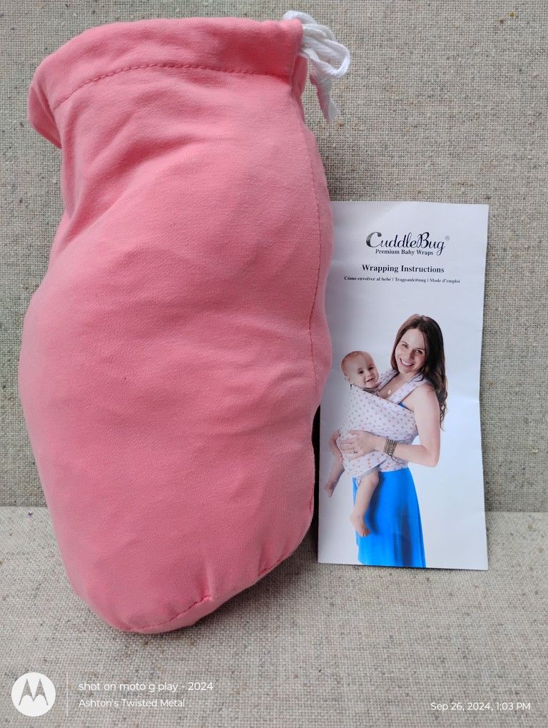 New Cuddle Bug Baby Sling Wrap Carrier