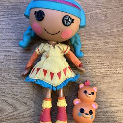 ❤️Lalaloopsy Full Size Feather Tell a Tale Doll & Pet