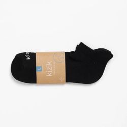 Kizik black ankle socks 3-pack, Size Medium Y5-7 | W 6-10 | M 6-8, NEW