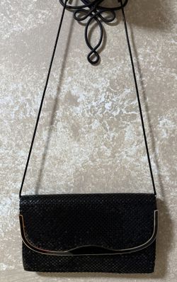 Back And Gold Vintage Purse