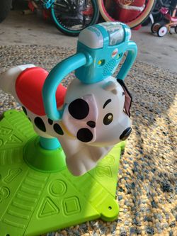 Fisher Price Bounce and Spin Puppy