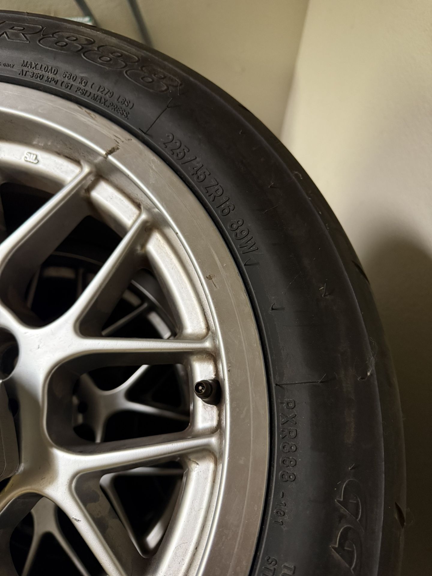 Toyo Proxes R888 16 Inch  225/45/16 & 245/45/16