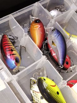 Local pickup 2: 18+ Piece Hard Bait Tackle Lot w/ Boxes – 6th Sense, Jerkbaits, Crankbaits, Topwater