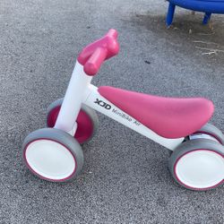  Baby Balance Bike for 1 Year Old Boys Girls 12-24 Month Toddler Balance Bike, 4 Wheels Toddler First Bike