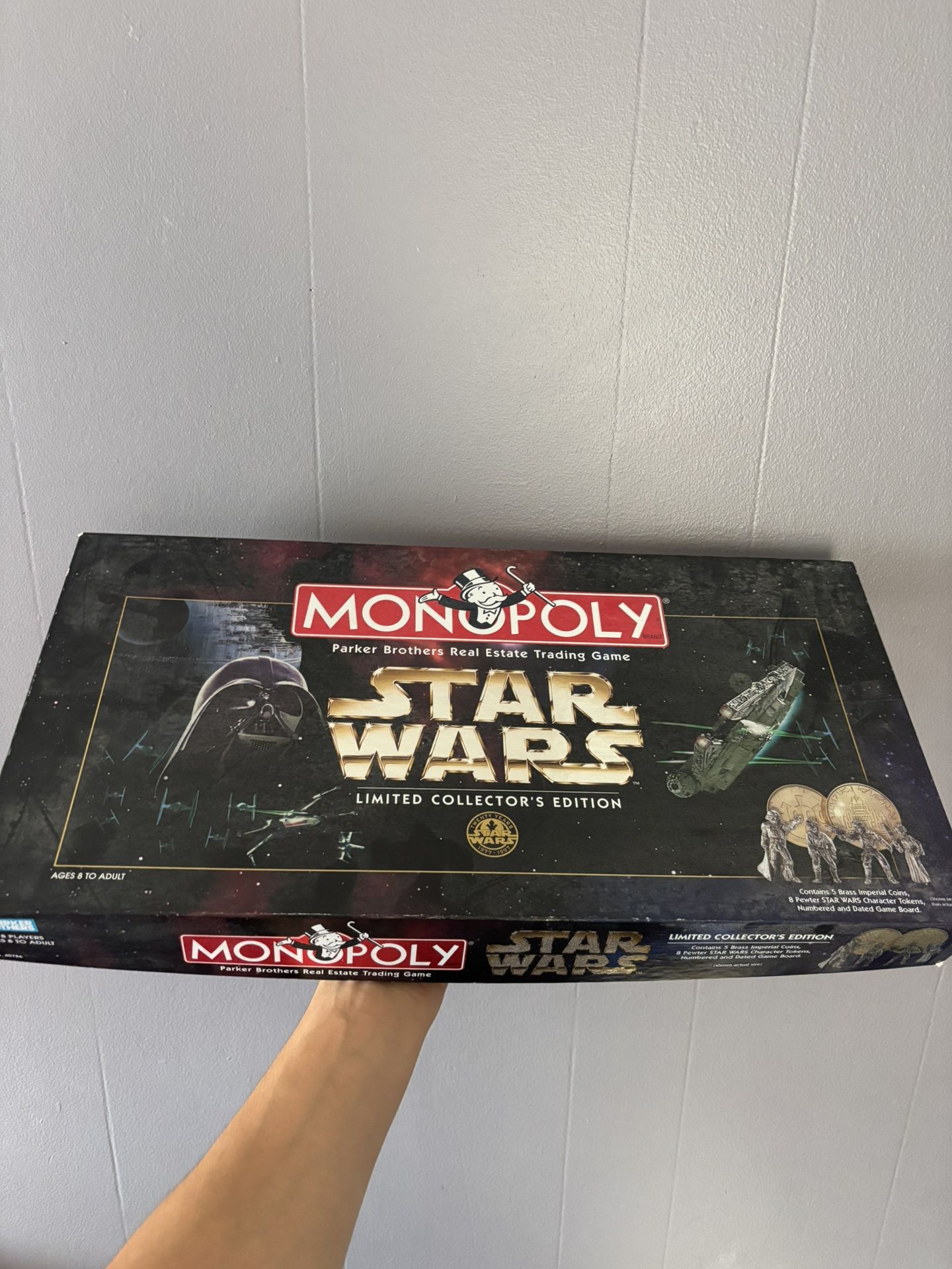 1996 Vintage Star Wars Monopoly 