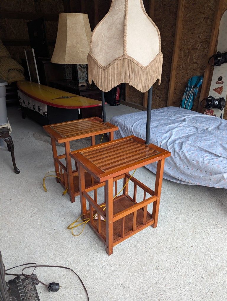 End Tables With Lamps