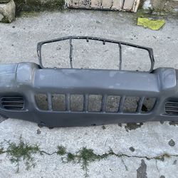 Jeep Cherokee Laredo 99 front bumper cover without for lights
