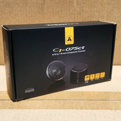 JL Audio C1 Series Car Speakers Set 3/4" Component Aluminum Dome Tweeters 100 Watts Pair C1-075CT 🚨 Payment Options Available 🚨 No Credit Needed 🚨 