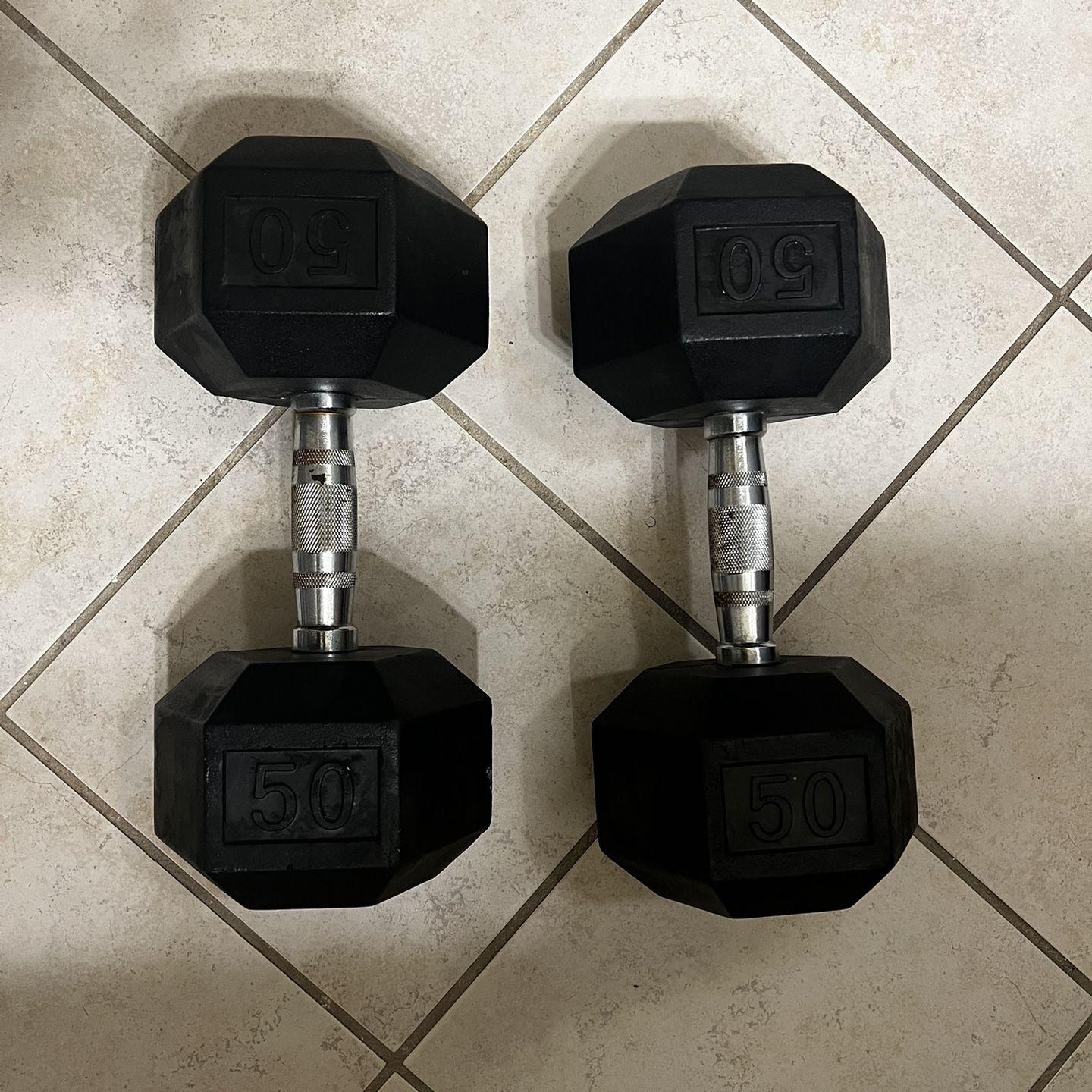 50 LB Pair of Dumbbells For Only $100! GREAT DEAL!!