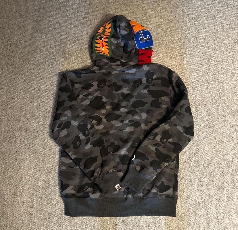 Black Bape Hoodie Size Large
