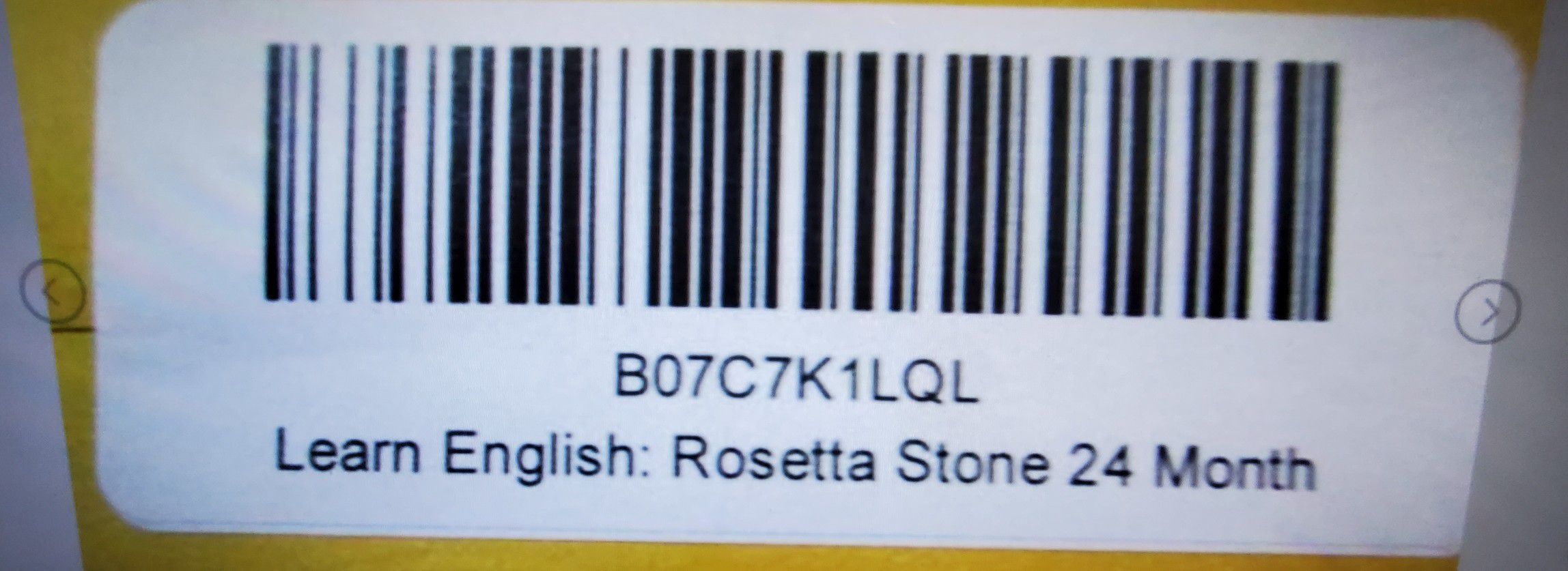 Rosetta stone 24 month learn english at your own speed amazing