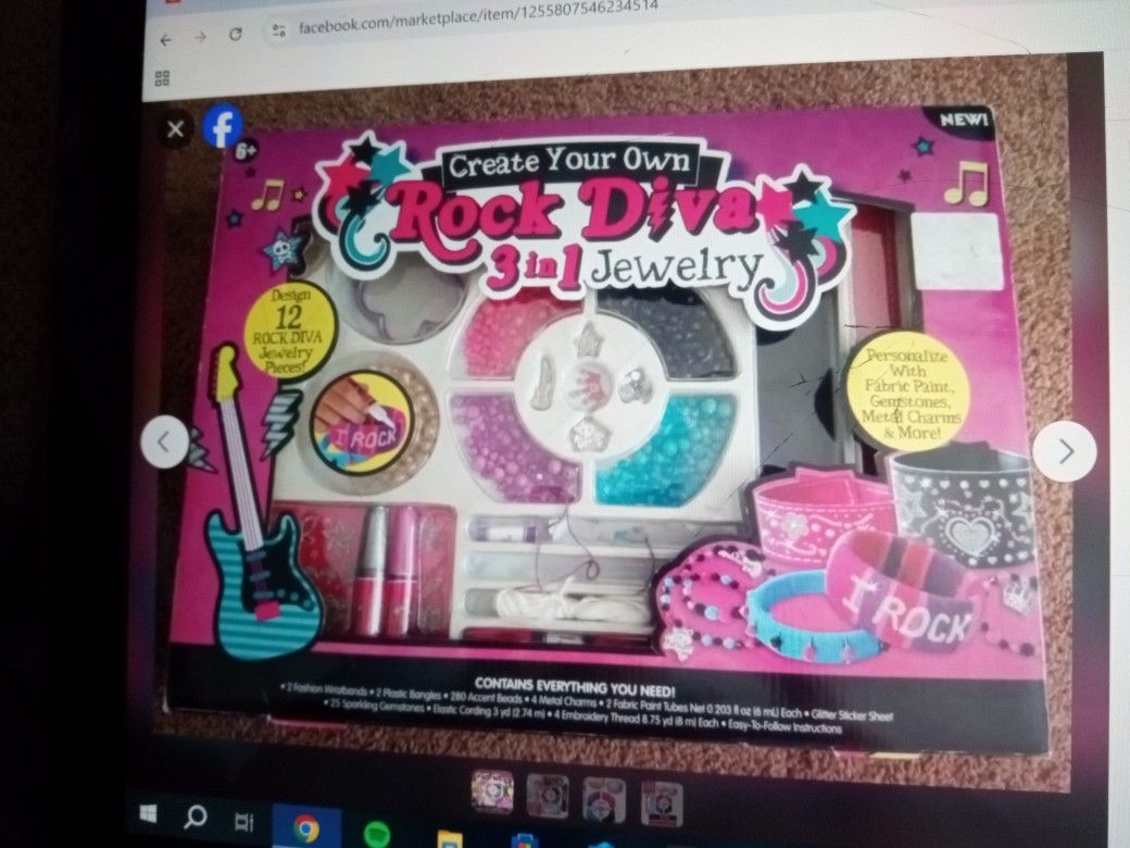 Rock Diva Jewelry Kit