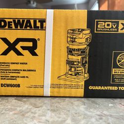 BRAND NEW DEWALT CORDLESS COMPACT ROUTER 