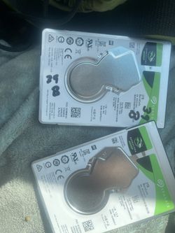 2 Barracuda 2tb Laptop Hard drives 