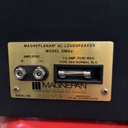 Magneplanar Loudspeaker (2)