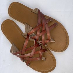 Brown Strappy Sandal 11 | PORTERVILLE 