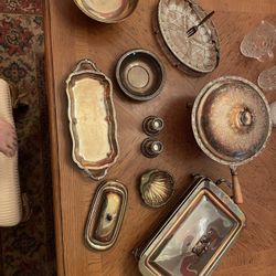 10 Piece Of Silver Some W/ Engraving 