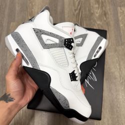 Jordan 4 Cement White Size 11