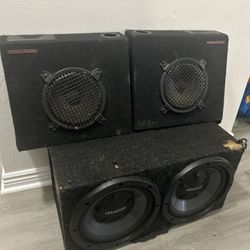 🔊 Car sound system - Kenwood Subwoofers + American Acoustics Speakers 🔊