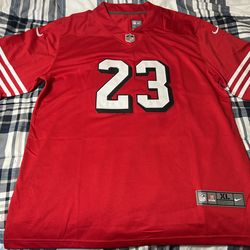 🔥 Nike San Francisco 49ers Christian McCaffrey #23 Jersey – XL (On Field) 🔥